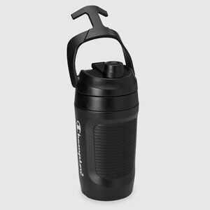 Champion 40oz Game Ready Chug Water Bottle Black With Built In Fence Hook